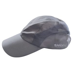 Reflective cap Sanomac logo